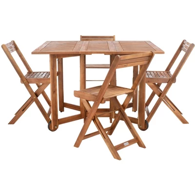 Arvin Table And 4 Chairs - Outdoor - PAT7001 - Safavieh 13 Arvin Table And 4 Chairs - Outdoor - PAT7001 - Safavieh - Image 11