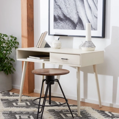 Remy 1 Drawer Writing Desk - Safavieh 3 Remy 1 Drawer Writing Desk - Safavieh