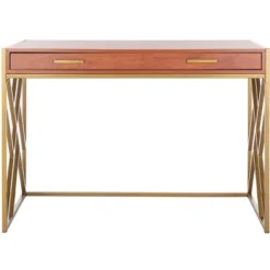 Elaine 1 Drawer Desk - Safavieh 23 Elaine 1 Drawer Desk - Safavieh -My home GUEST 74f985e8 fd4c 4f09 911e 11cb59cdcb7a