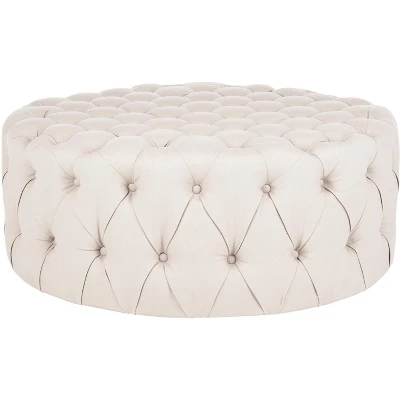 Charlene Tufted Cocktail Ottoman - Safavieh 7 Charlene Tufted Cocktail Ottoman - Safavieh - Image 5