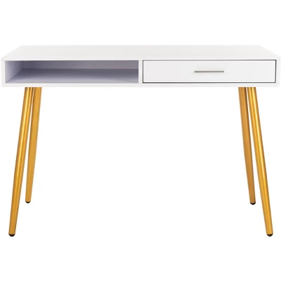Jorja 1 Drawer 1 Shelf Desk - Safavieh 13 Jorja 1 Drawer 1 Shelf Desk - Safavieh - Image 11