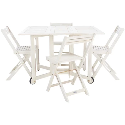 Arvin Table And 4 Chairs - Outdoor - PAT7001 - Safavieh 14 Arvin Table And 4 Chairs - Outdoor - PAT7001 - Safavieh - Image 12