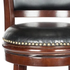 Brockway Swivel Bar Stool - Cappuccino/Black - Safavieh 7 Brockway Swivel Bar Stool - Cappuccino/Black - Safavieh -My home GUEST a282c8cb 001b 4fd6 aa52 19a09ecc60cb