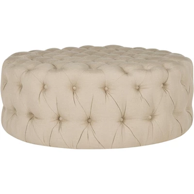 Charlene Tufted Cocktail Ottoman - Safavieh 9 Charlene Tufted Cocktail Ottoman - Safavieh - Image 7
