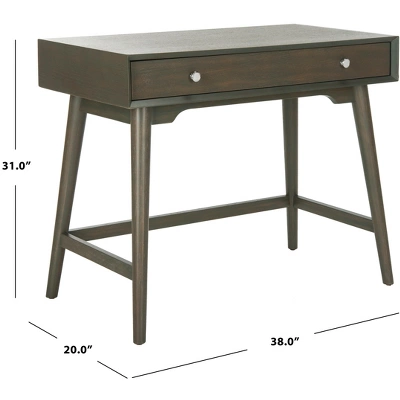 Isadora Midcentury Modern Desk - Safavieh 4 Isadora Midcentury Modern Desk - Safavieh - Image 3