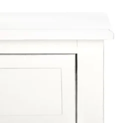 Front Page 43 Primrose 2 Drawer Console Table - Distressed White - Safavieh
